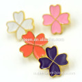 lucky clover painting big hole connectors leather cord alloy jewelry accessories